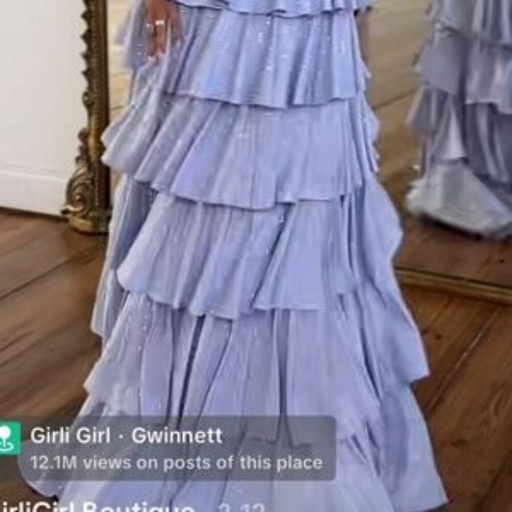 Sherri Hill Prom Dress Style #57055 size 0 - Picture 6 of 10